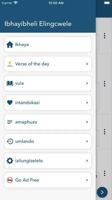 Zulu - English Bible (Offline) Screenshots