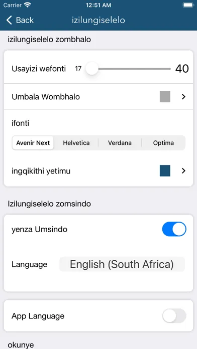 Zulu - English Bible (Offline) Screenshots