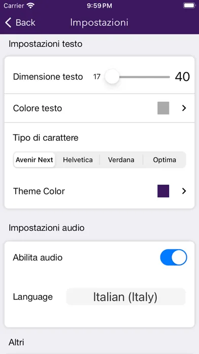 Bibbia italiana应用截图
