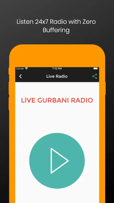 Ảnh chụp màn hình của Harmandir Sahib Radio