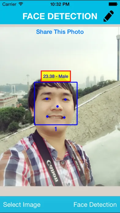 Face Detection and Recognition スクリーンショット
