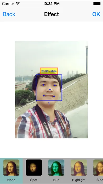 Face Detection and Recognition スクリーンショット