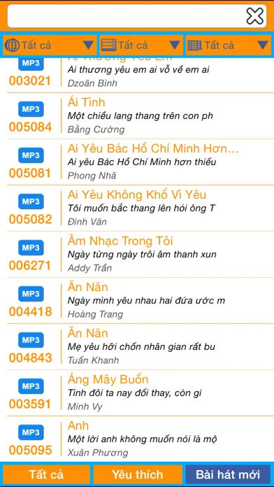 Скриншоты Karaoke List 2015