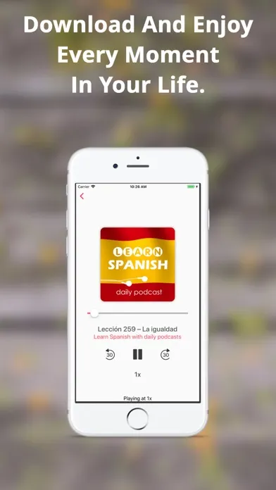 Learn Spanish-Learn by Podcast 스크린샷