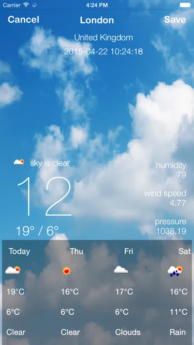 Capturas de pantalla de Weather City Pro
