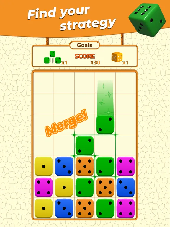 Dice Fusion: Number Merge Game iPad  স্ক্রিনশট