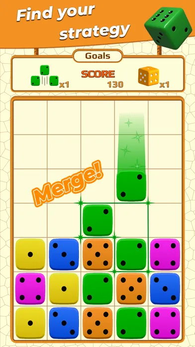Dice Fusion: Number Merge Game স্ক্রিনশট
