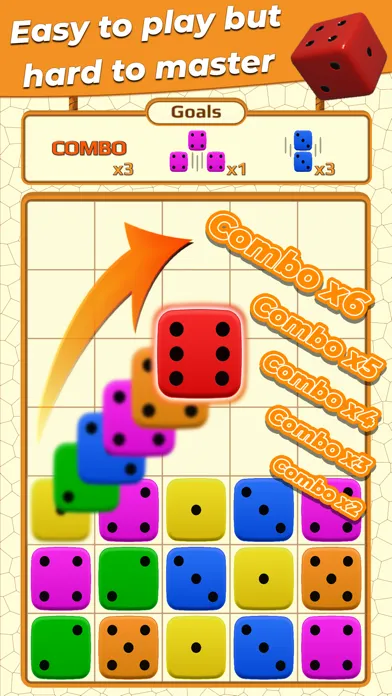 Dice Fusion: Number Merge Game স্ক্রিনশট