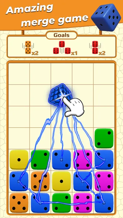 Dice Fusion: Number Merge Game স্ক্রিনশট