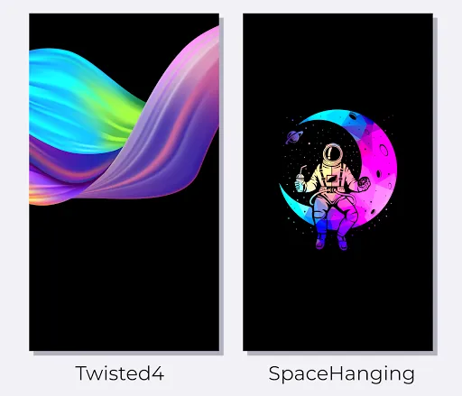 Capturas de tela do AmoledWalls Pro - Wallpaper [S
