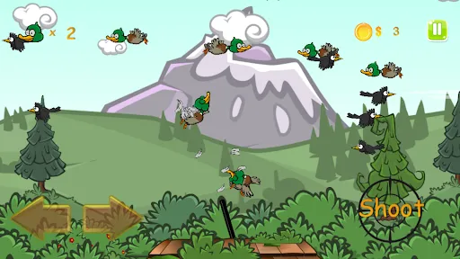 Tangkapan layar Duck Hunt Frenzy