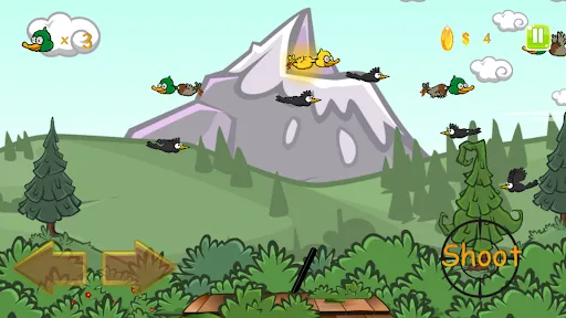Tangkapan layar Duck Hunt Frenzy