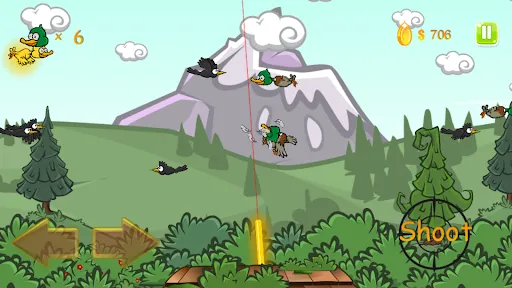 Tangkapan layar Duck Hunt Frenzy