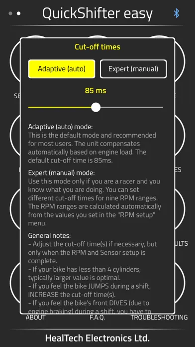 QuickShifter easy (iQSE) 스크린샷