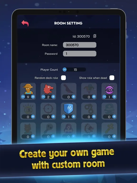 Werewolf Voice -  Board Game iPad  سکرین شاٹس