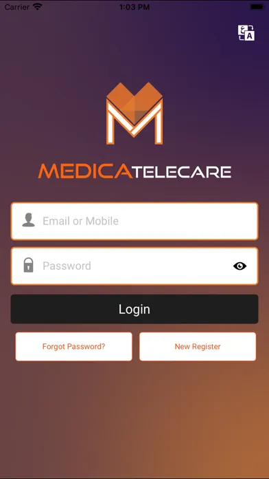 Medica TeleCare Screenshots