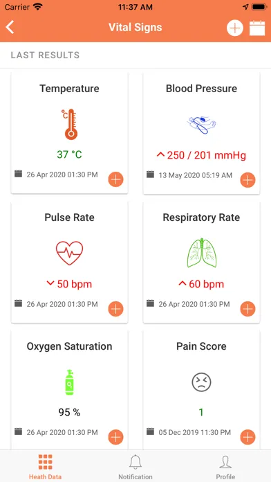 Medica TeleCare Screenshots