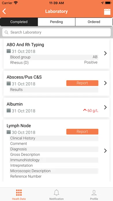 Medica TeleCare Screenshots