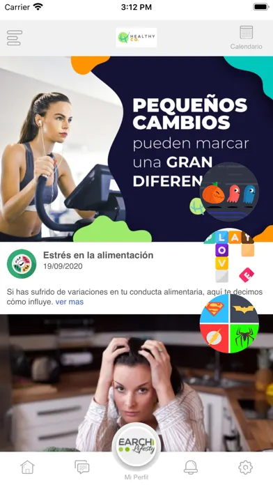 Healthy Company Screenshots