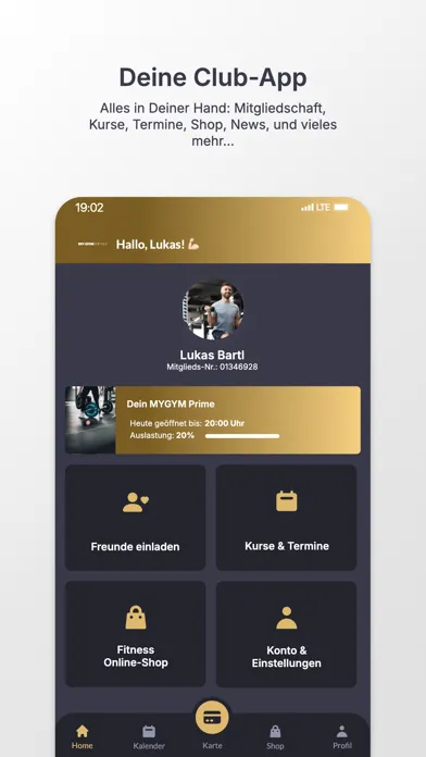 MYGYM Prime AT Screenshots