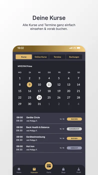 MYGYM Prime AT Screenshots