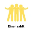 Einer zahlt