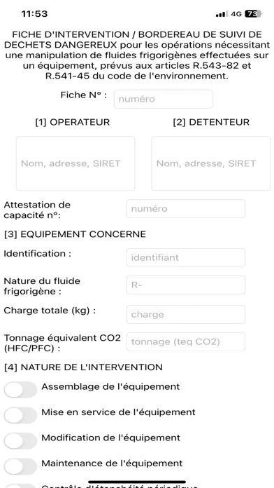 Helios - Gestion interventions سکرین شاٹس