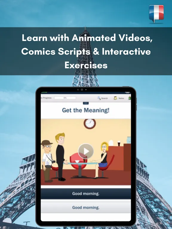 Learn French with Hello-Hello iPad  Screenshots