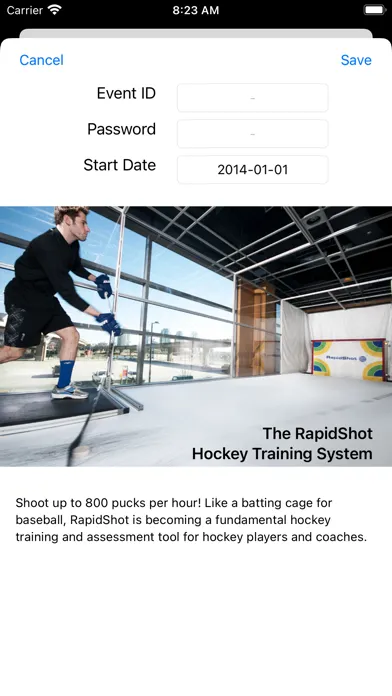 Capturas de tela do RapidShot Coach