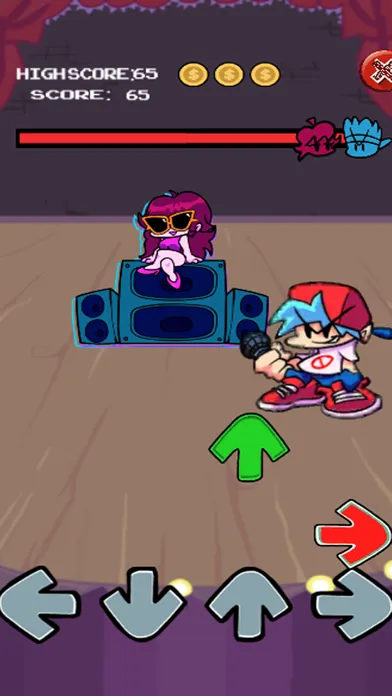 Capturas de tela do Friday's night music Battle