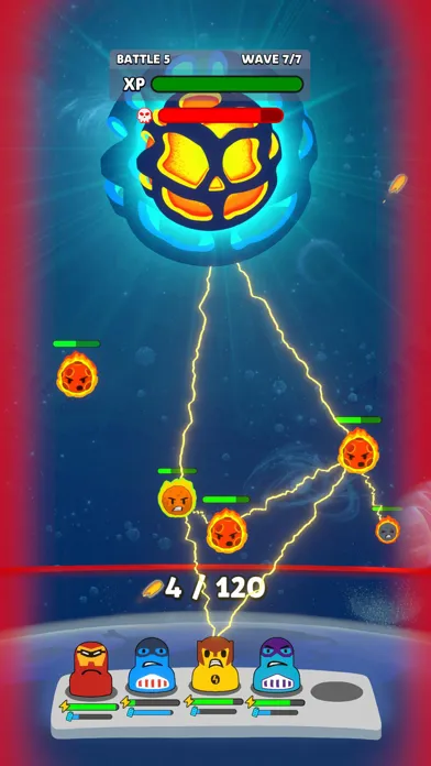 Tangkapan skrin Hero Squad Defense