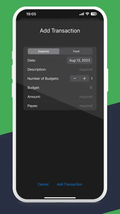 Allocate: Budget Tracker Screenshots