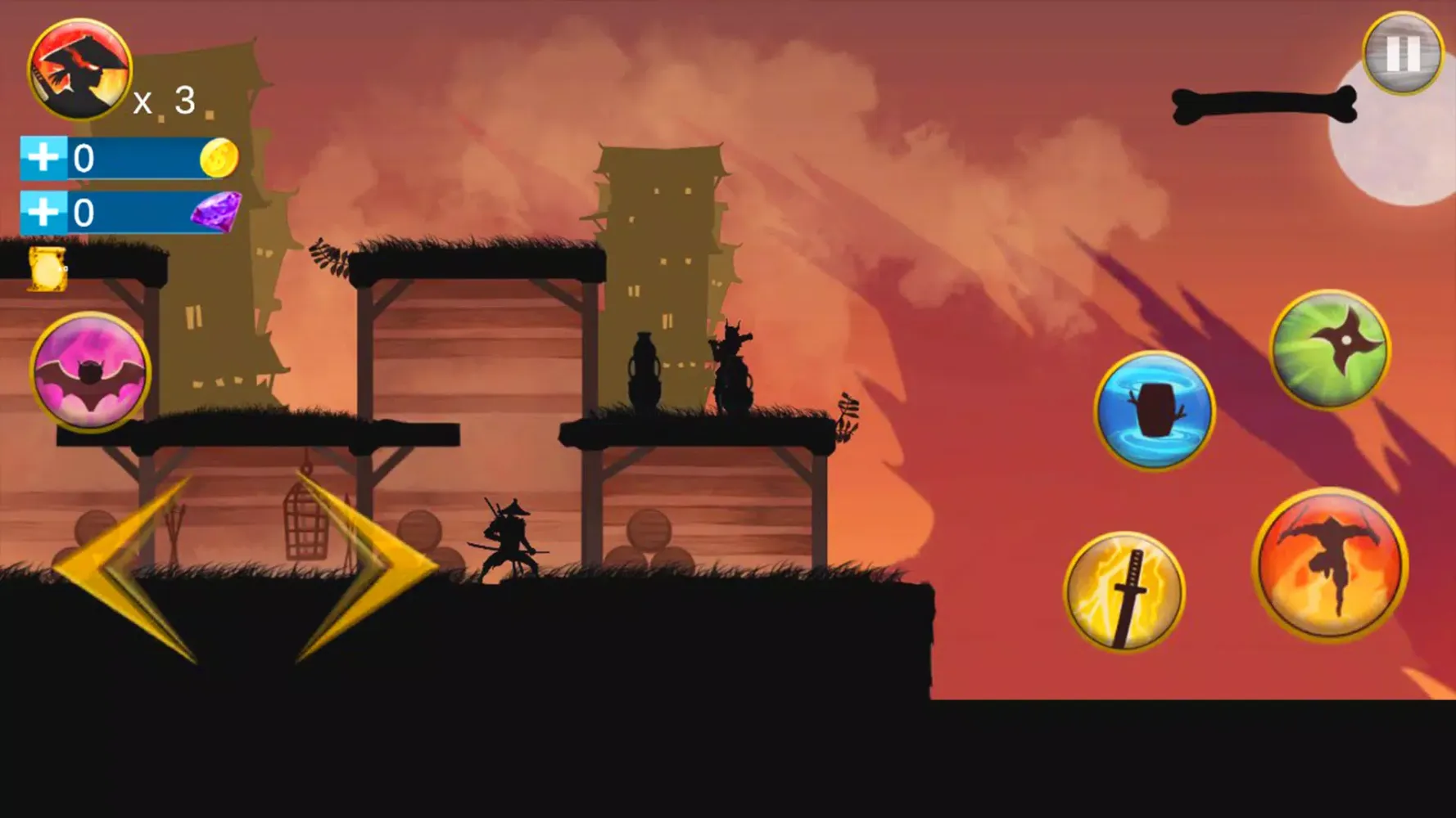 Shadow Samurai : Ninja Revenge Screenshots