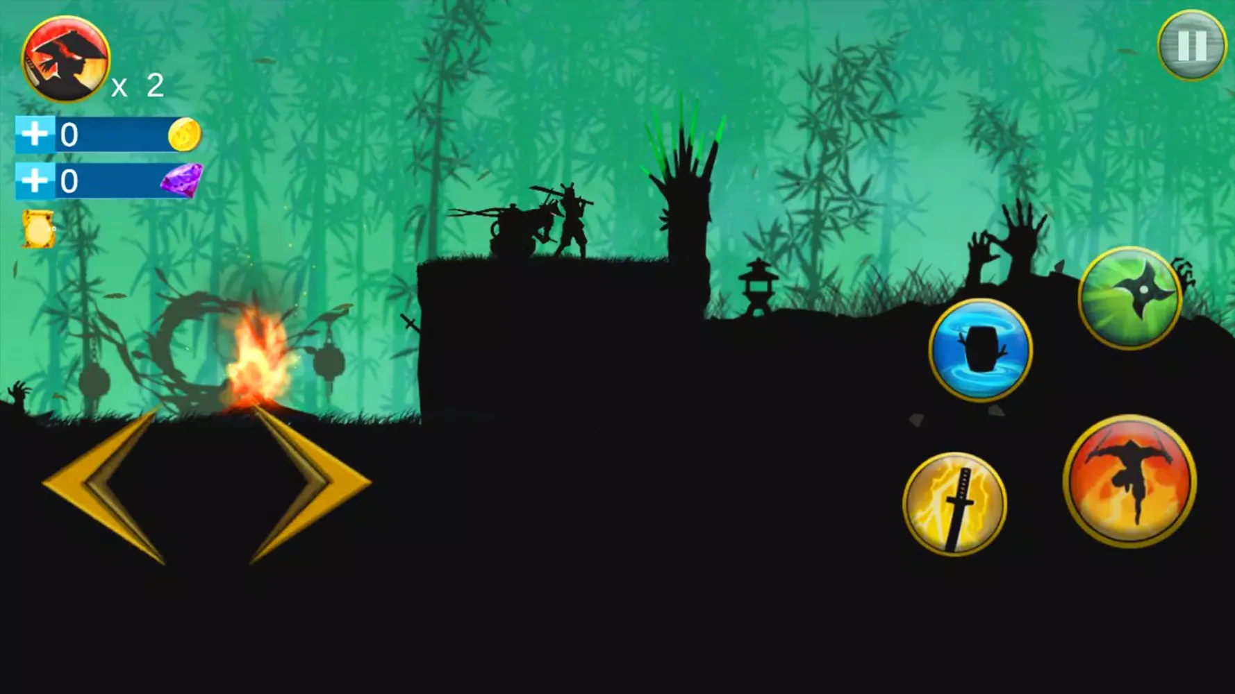 Shadow Samurai : Ninja Revenge Screenshots