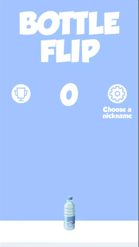 Capturas de tela do Bottle Flip Challenge