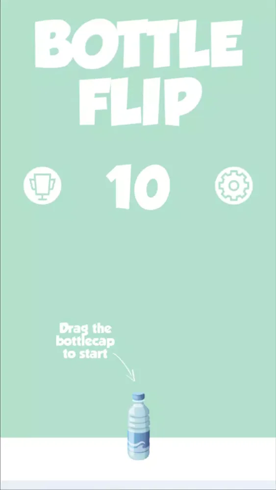 Capturas de tela do Bottle Flip Challenge