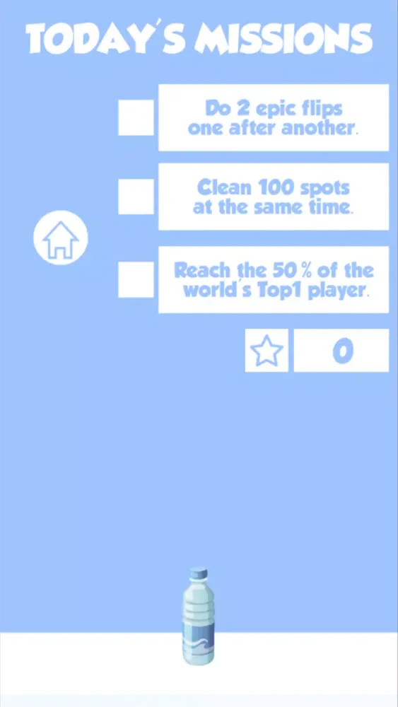 Capturas de tela do Bottle Flip Challenge