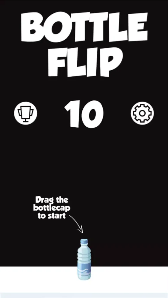 Capturas de tela do Bottle Flip Challenge