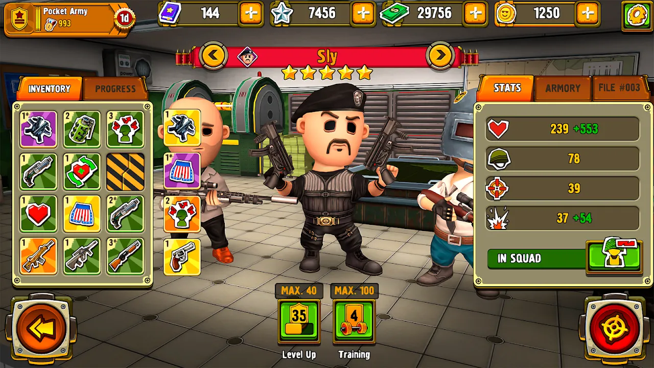 Pocket Troops应用截图