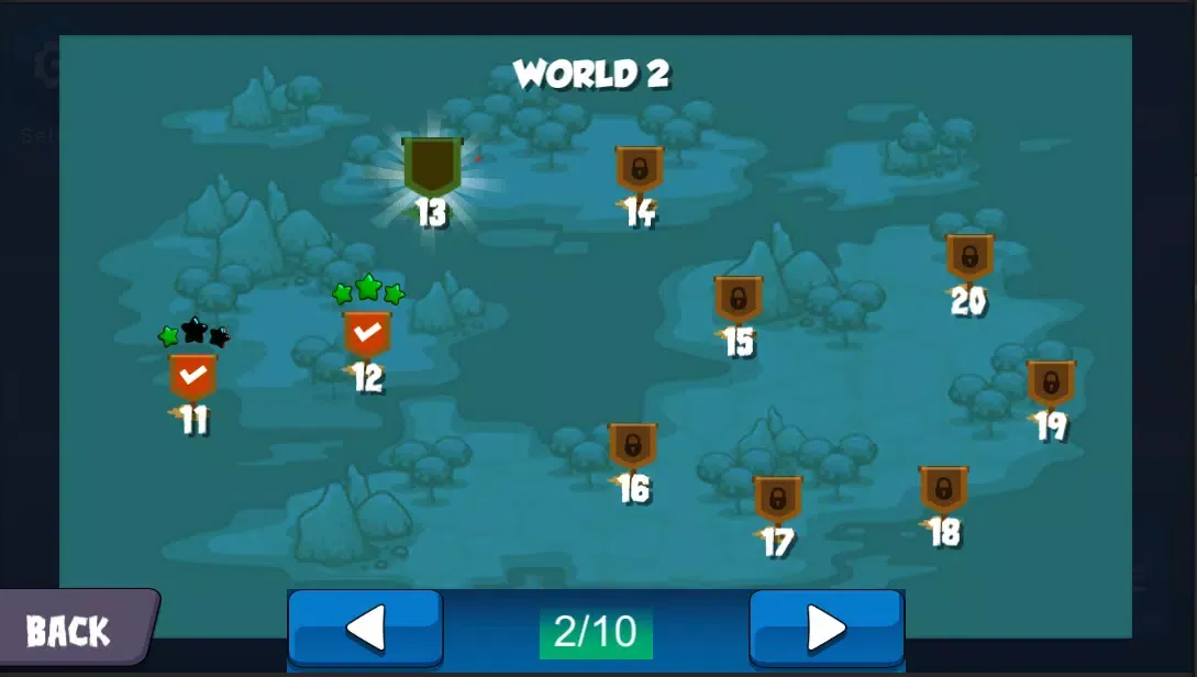 Captures d'écran de Fortress Guardians : Strategy