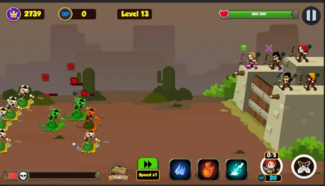 Captures d'écran de Fortress Guardians : Strategy