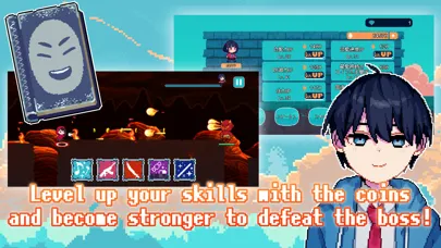 ภาพหน้าจอของ WonderRun - Run action RPG