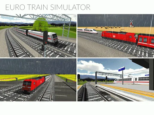 Euro Train Simulator: Game Screenshots