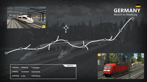 Capturas de pantalla de Euro Train Simulator 2: Game