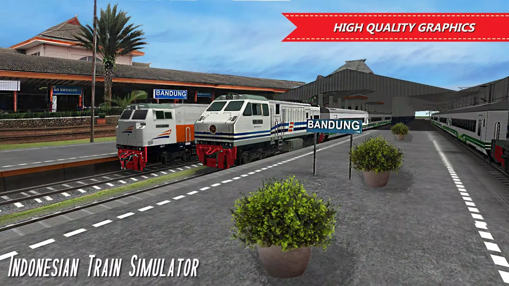 Indonesian Train Sim: Game Screenshots