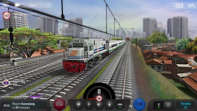 Screenshot di Indonesian Train Simulator