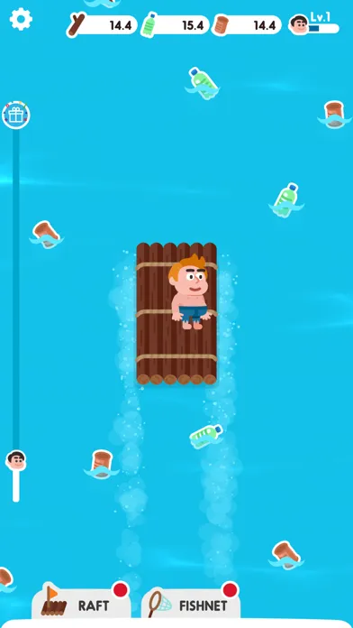 Tangkapan layar Raft Idle