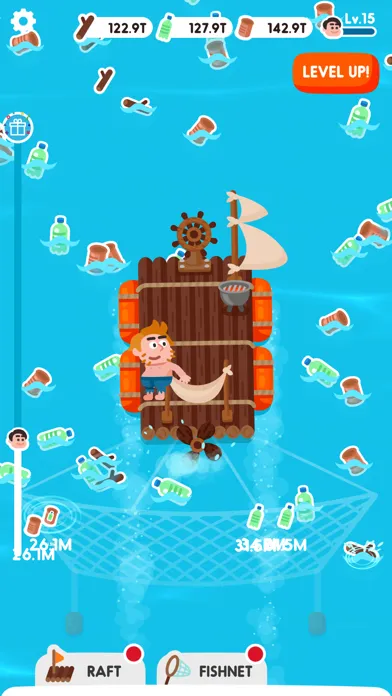 Tangkapan layar Raft Idle