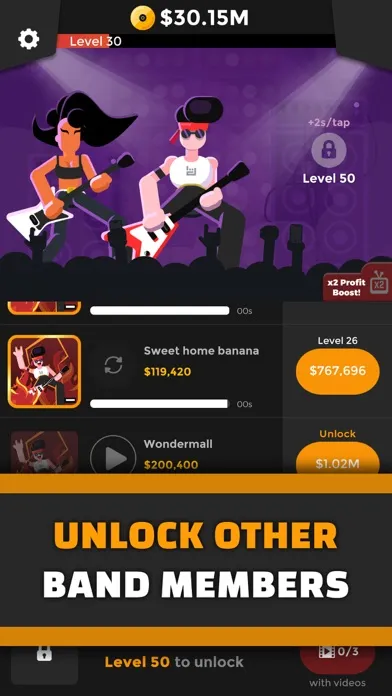 Rock Band Idle スクリーンショット