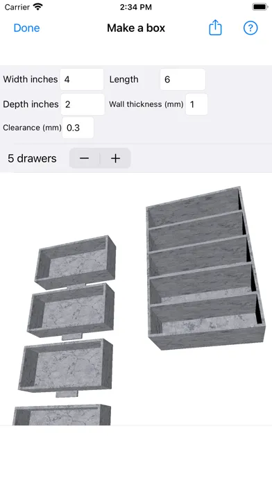 3D Box Maker Screenshots